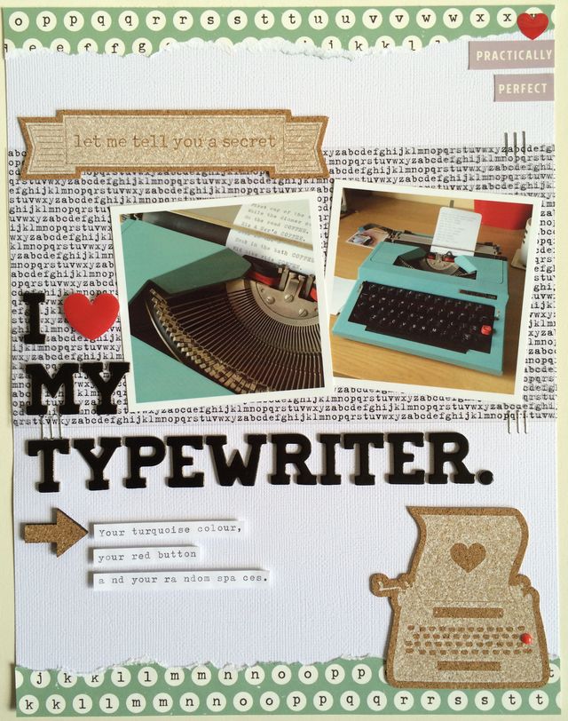 I love my typewriter