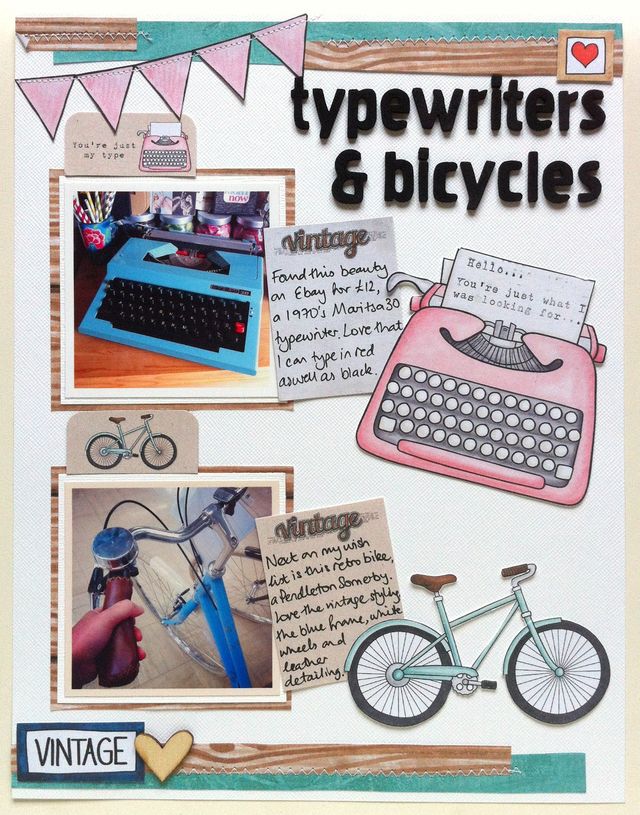 SBM75fg Typewriters & bicycles